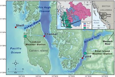 Phytoplankton community composition links to environmental drivers across a fjord to shelf gradient on the central coast of British Columbia